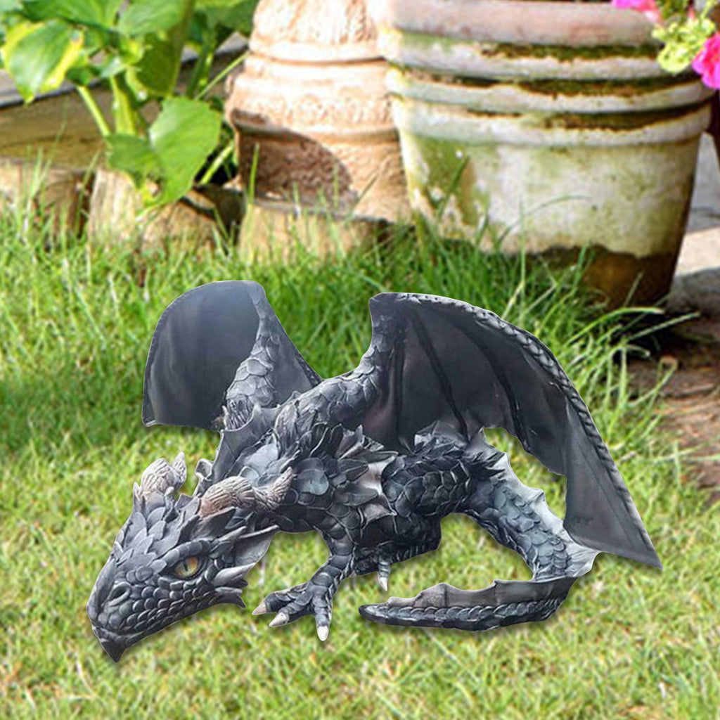Garden guardian – draak sculptuur