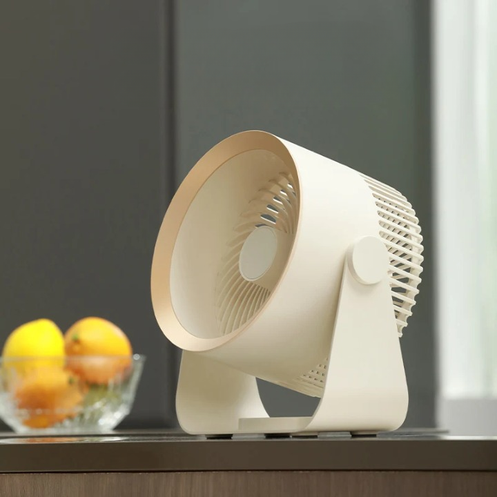 Multifunctionele elektrische ventilatorcirculator met 4000mAh batterij