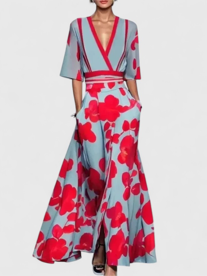 Veronica | Elegante maxi-jurk