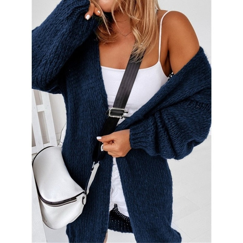 Gebreide vest voor dames – Noor