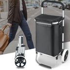 Grote capaciteit & vouwbare winkelwagen