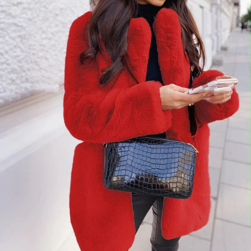 Emma faux fur jas – voor aankomende winter