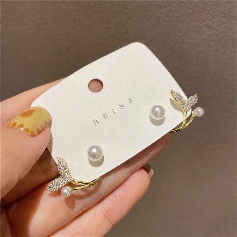 Stud oorbellen Crystal studs