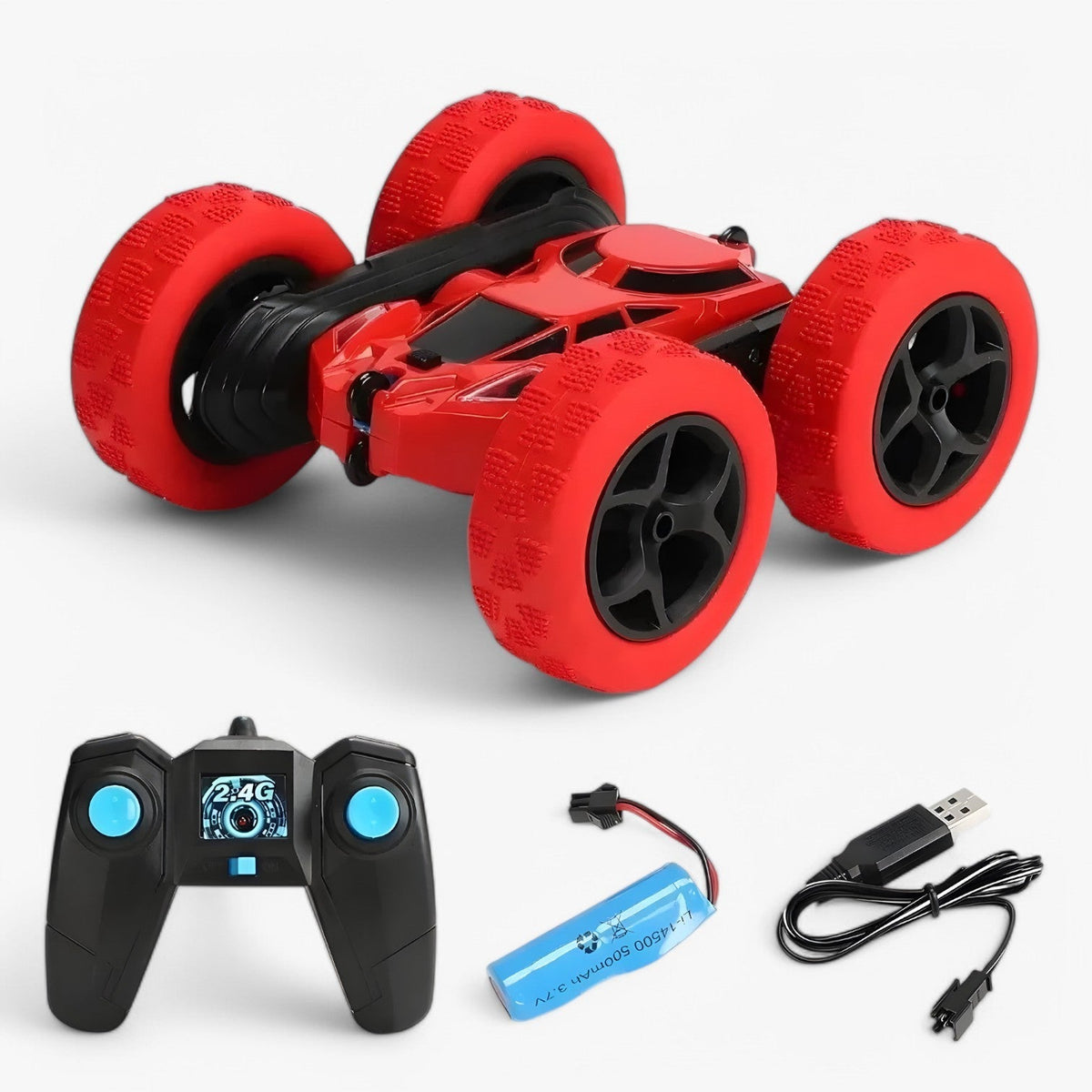 RC-stuntauto met flipfunctie en terreinvaardigheid