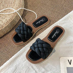 Sandalen met gevlochten banden