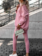 Zachte trui in oversized model