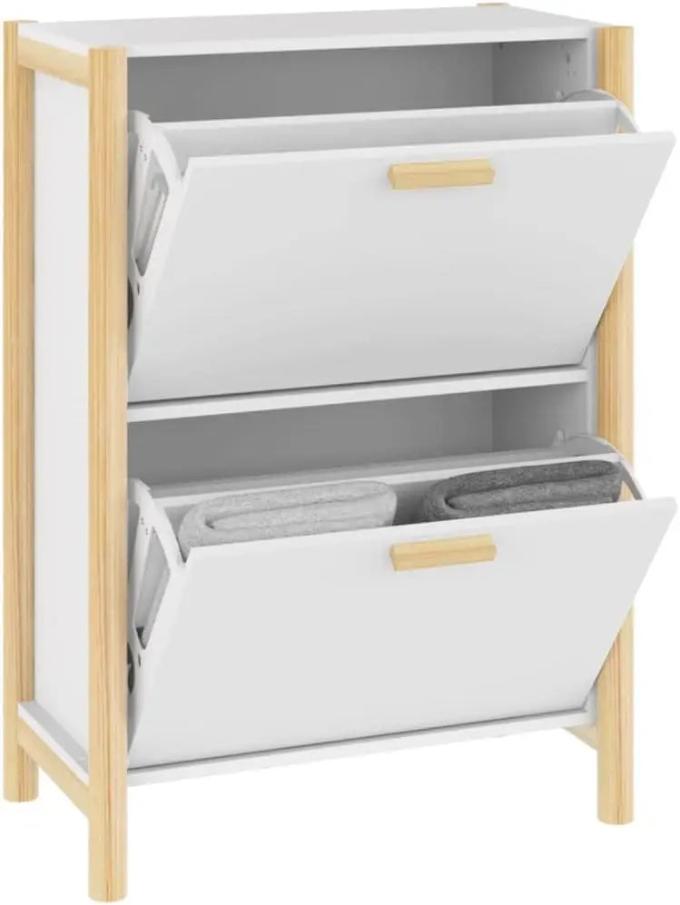 Slim dressoir voor schoenen met deuren 57,5 × 33 × 80 cm