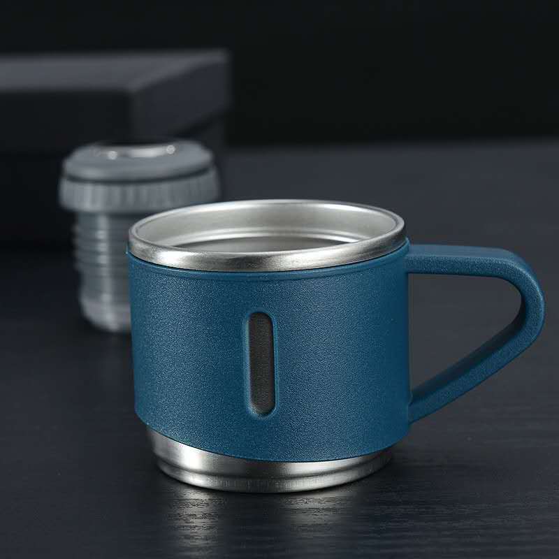 RVS-thermosfles van 500 ml met bekerdop