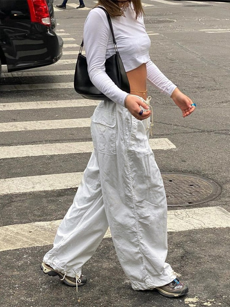 Broek met wijde pijpen voor dames – Noor
