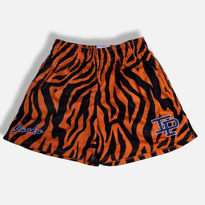 Short Aaron met dierenprint