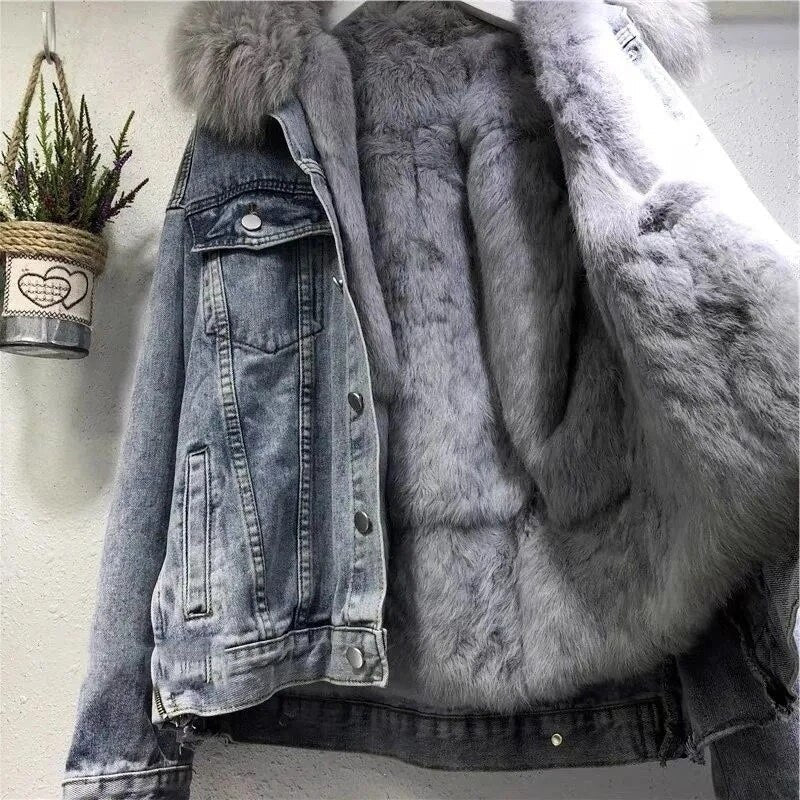 Denim jas voor dames – Noor