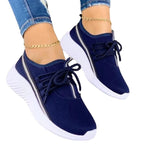 Sneakers met veters Vivian