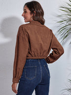 Effen jas voor dames
