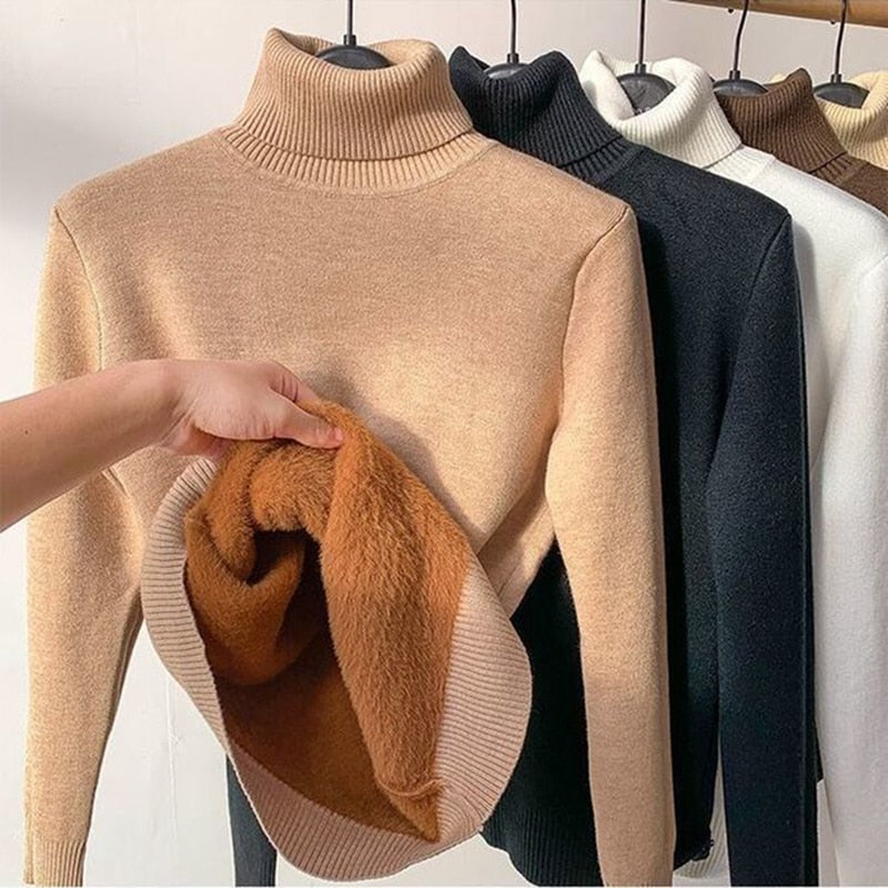Gevoerde sweater voor dames