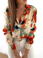 Blouse met bloemenprint voor dames