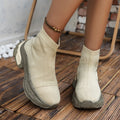 Sock laars sneakers voor dames
