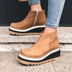 LucySneaks I lederen sneakers met voetbed — afbeelding 4