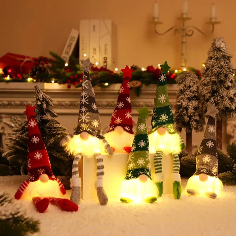 Lichtgevende kerstpop