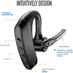 Ruisonderdrukkende bluetooth-headset met dubbele microfoons