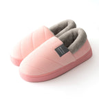 Warme winterpantoffels met imitatiebont