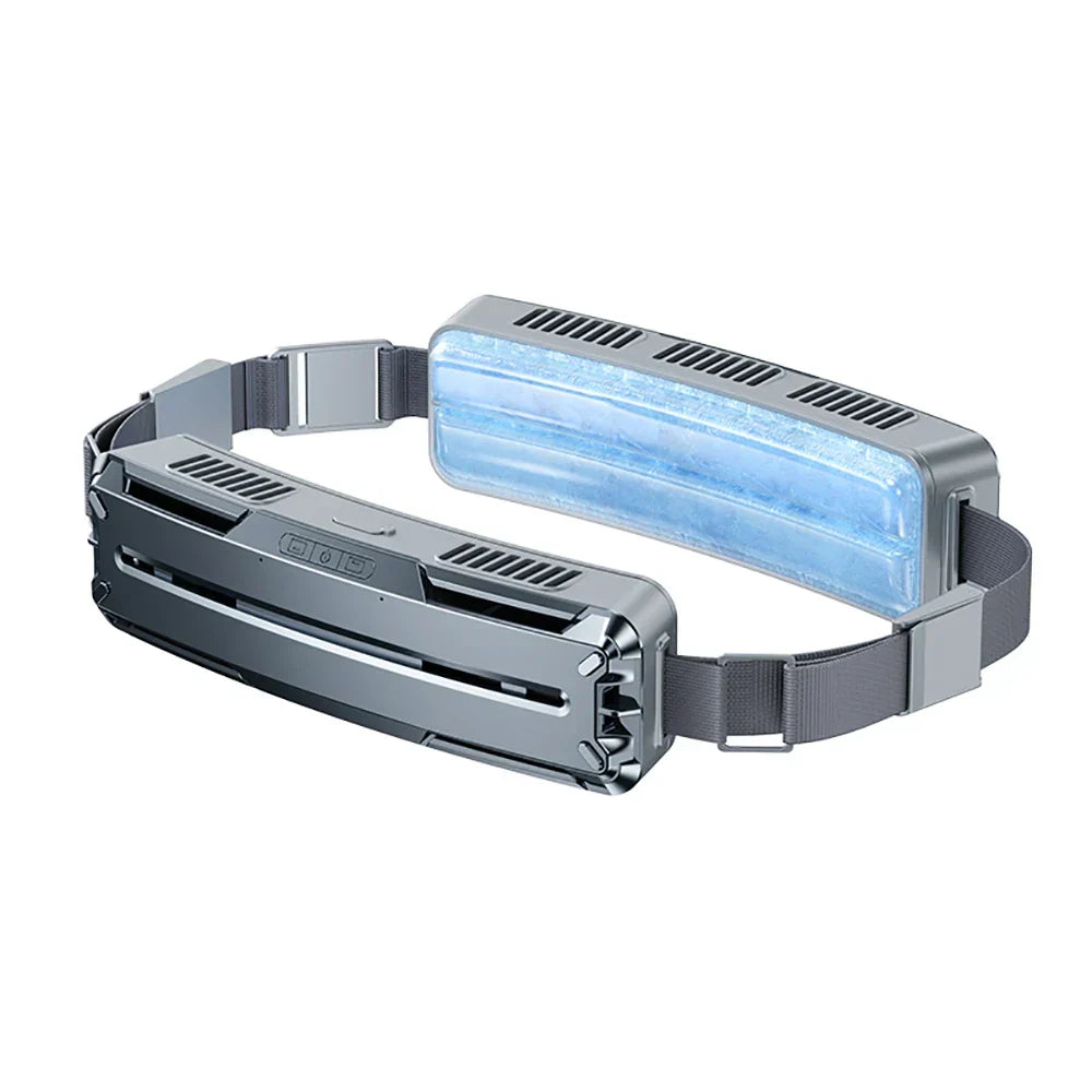 Draagbare taille- en halsventilator – veyra – (USB oplaadbaar)