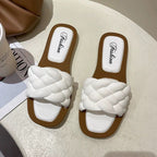 Sandalen met gevlochten banden