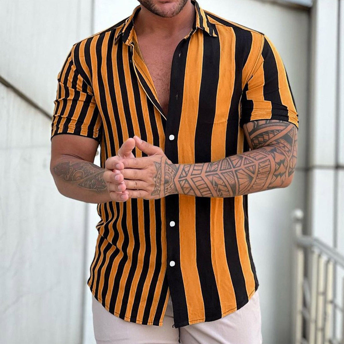 Gestreepte blouse Zane
