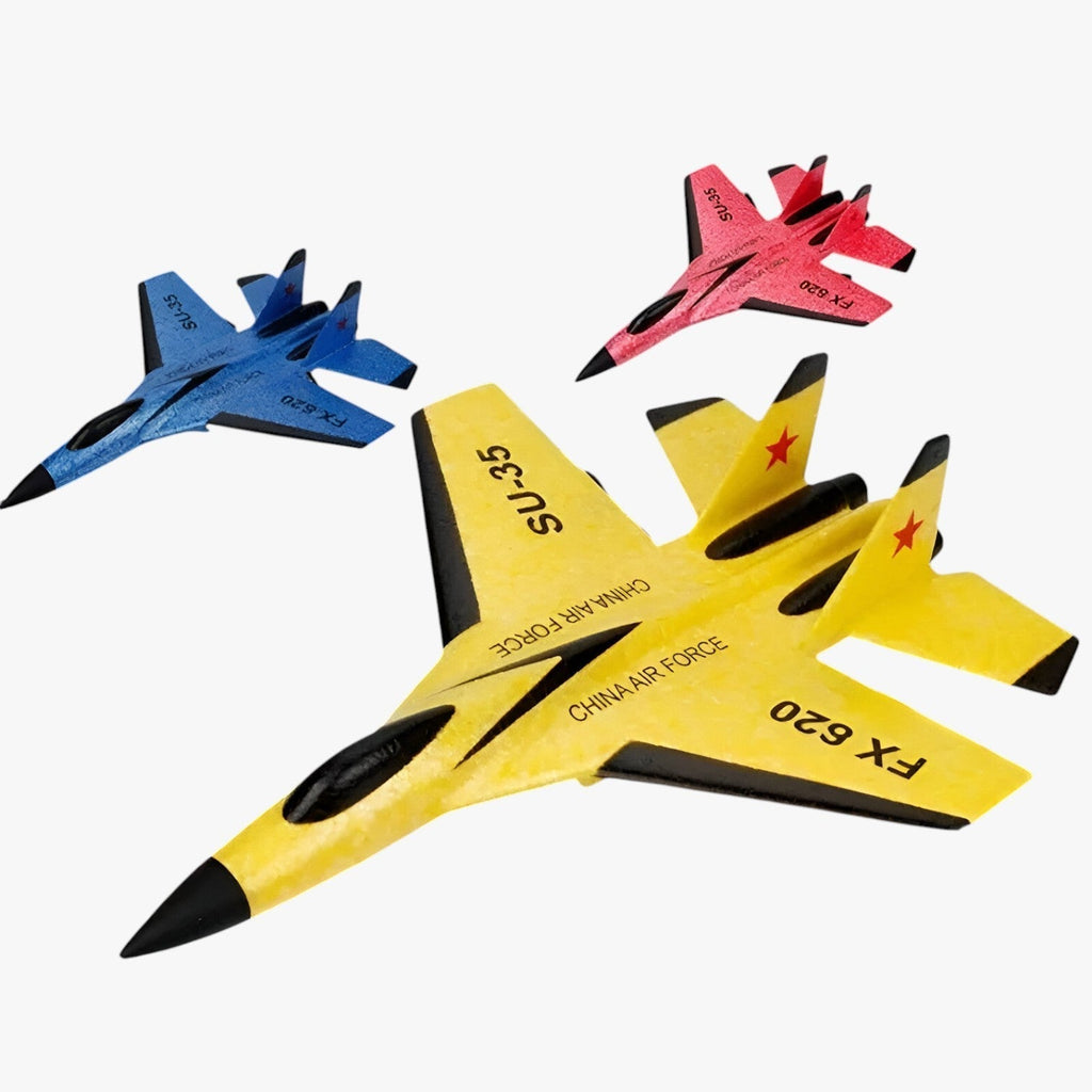 LED-zweefvliegtuig falconair – rc-vliegtuig met zwevend effect & afstandsbediening