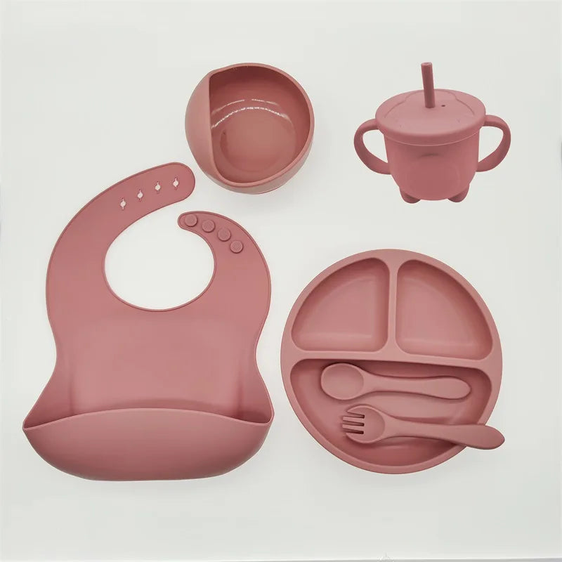 Silicone eetset voor baby's