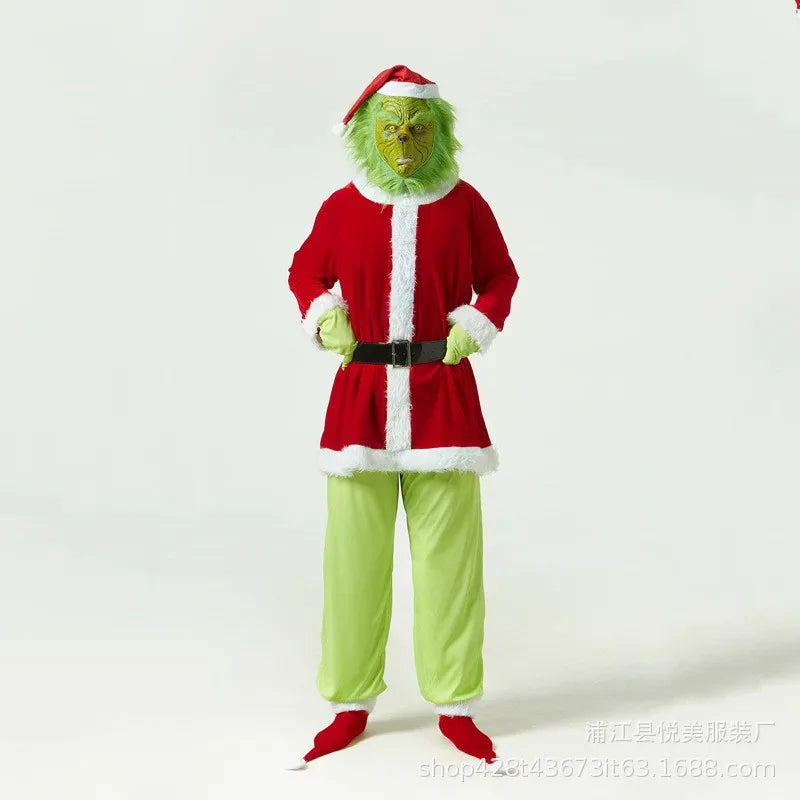 Kerstkostuum voor volwassenen Mr. Grumpmas