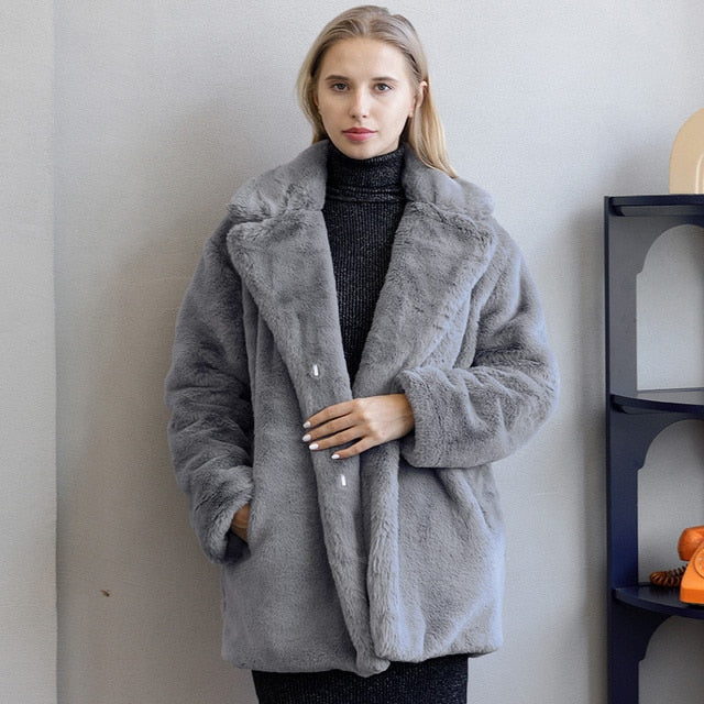 Emma faux fur jas – voor aankomende winter