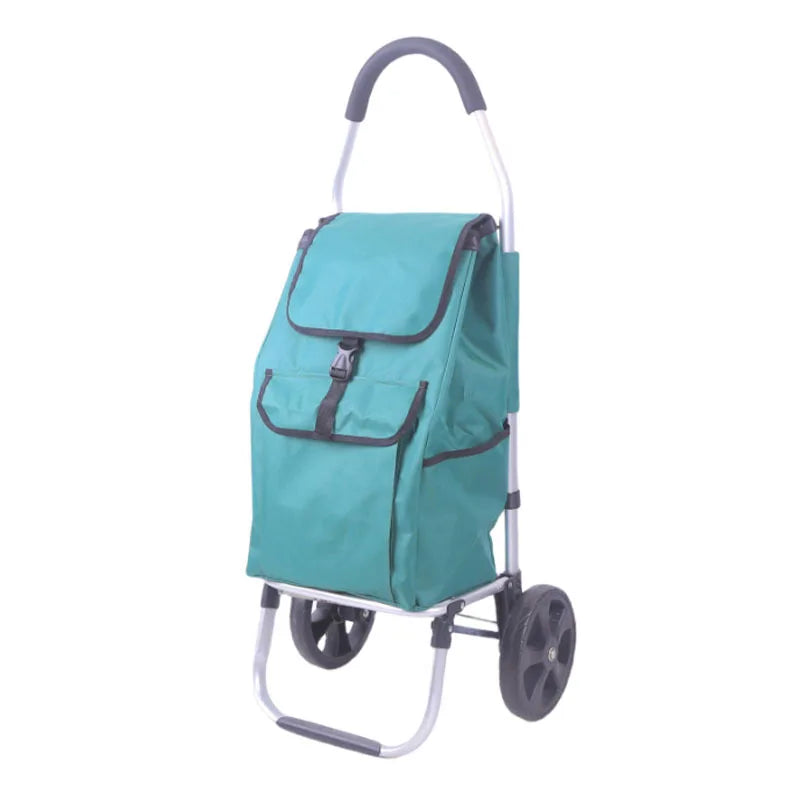 Vouwbare aluminium boodschappentrolley