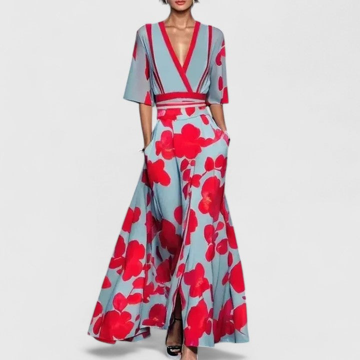 Veronica | Elegante maxi-jurk