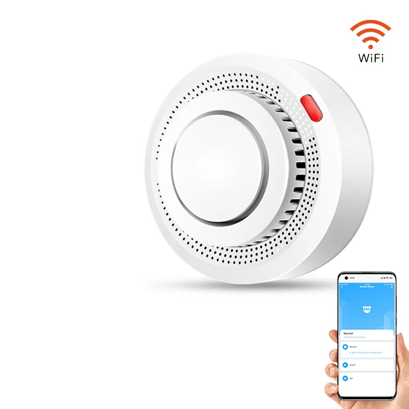 Slimme wifi rookmelder brandalarm 85dB