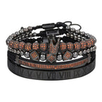 Gevlochten armband I am queen