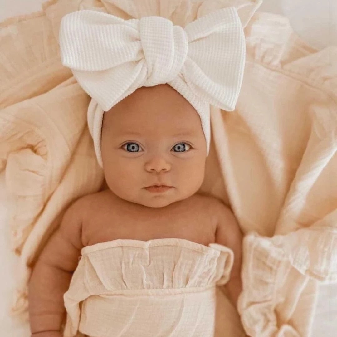 Babyhaarband met strik Bowtiful
