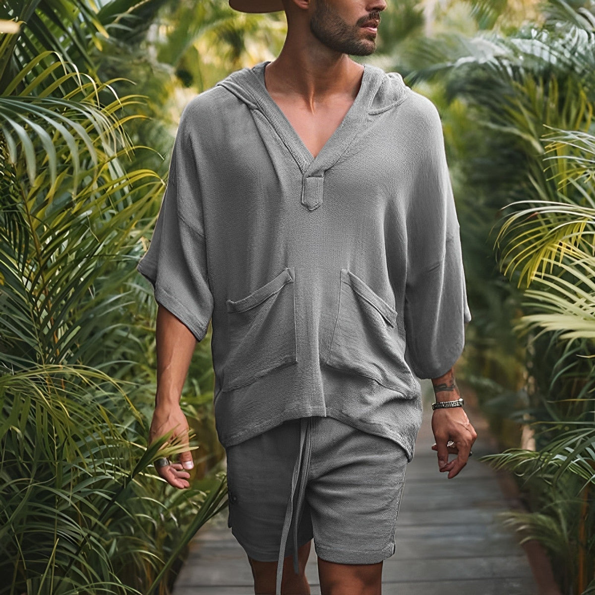 Heren bali boho outfit