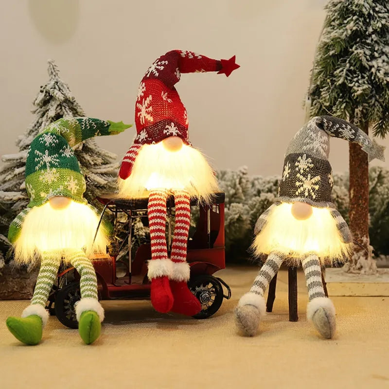 Lichtgevende kerstpop