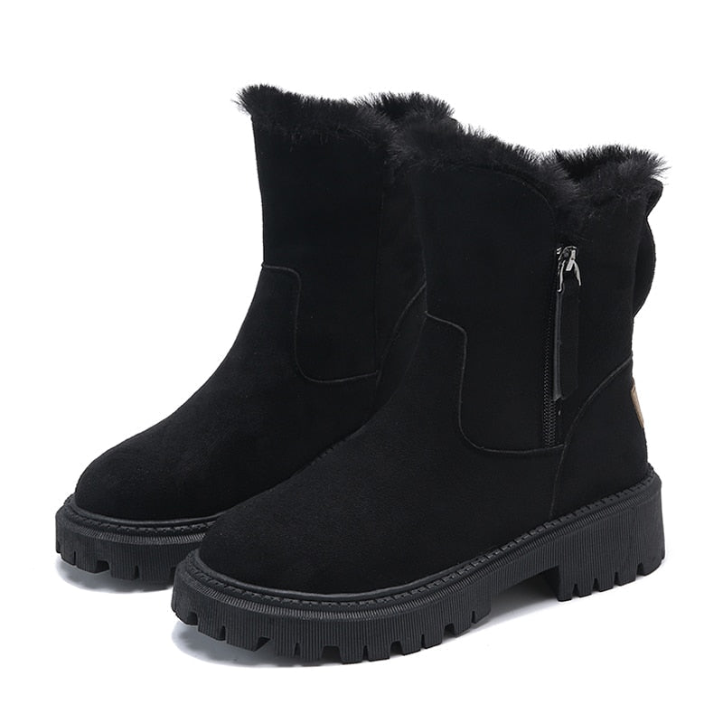 Laarzen met warme voering voor dames