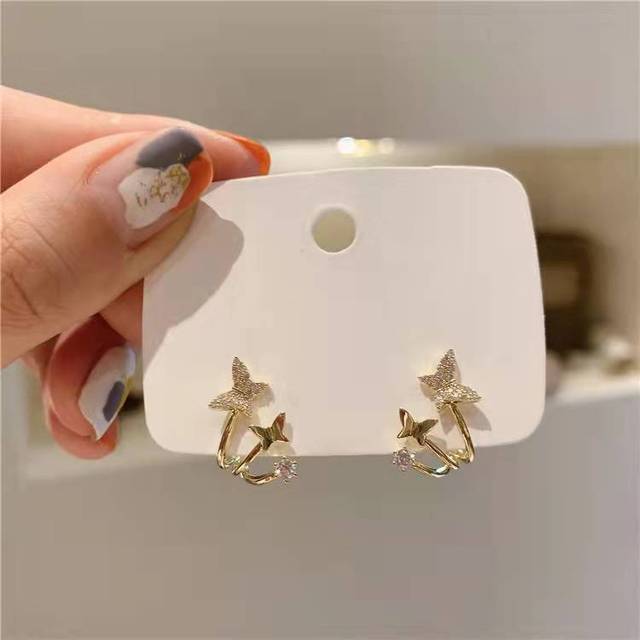 Stud oorbellen Crystal studs
