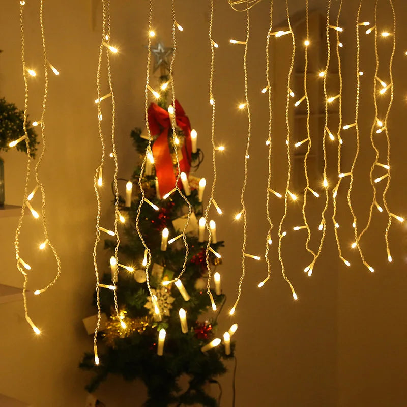 Sfeervolle ijskegel verlichting