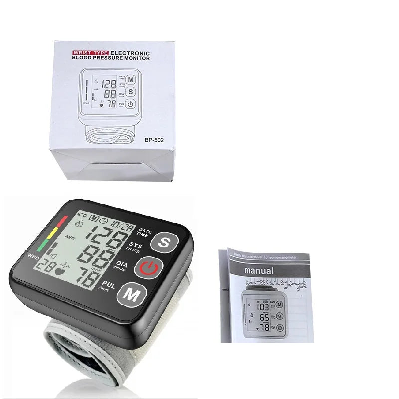 Digitale pols bloeddrukmeter met lcd-display