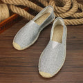 Heren espadrille met graffiti-design