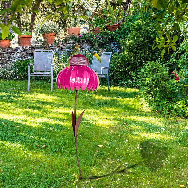 Bloemvormig vogelvoederhuisje