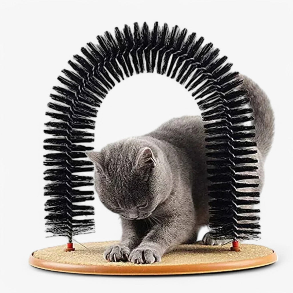 Self-Care krab- en massageboog voor katten