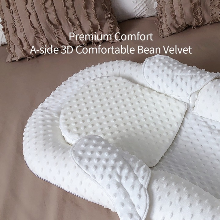 Ergonomisch babynest met rugsteun en mesh-ligvlak