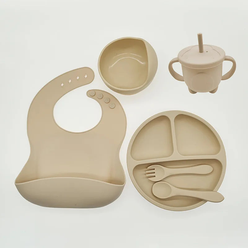 Silicone eetset voor baby's