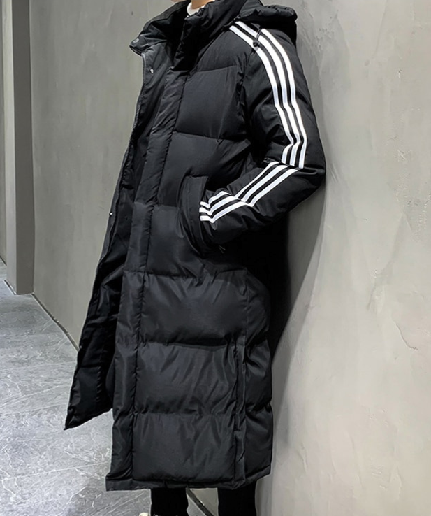 Lange winterjas met capuchon Calvin