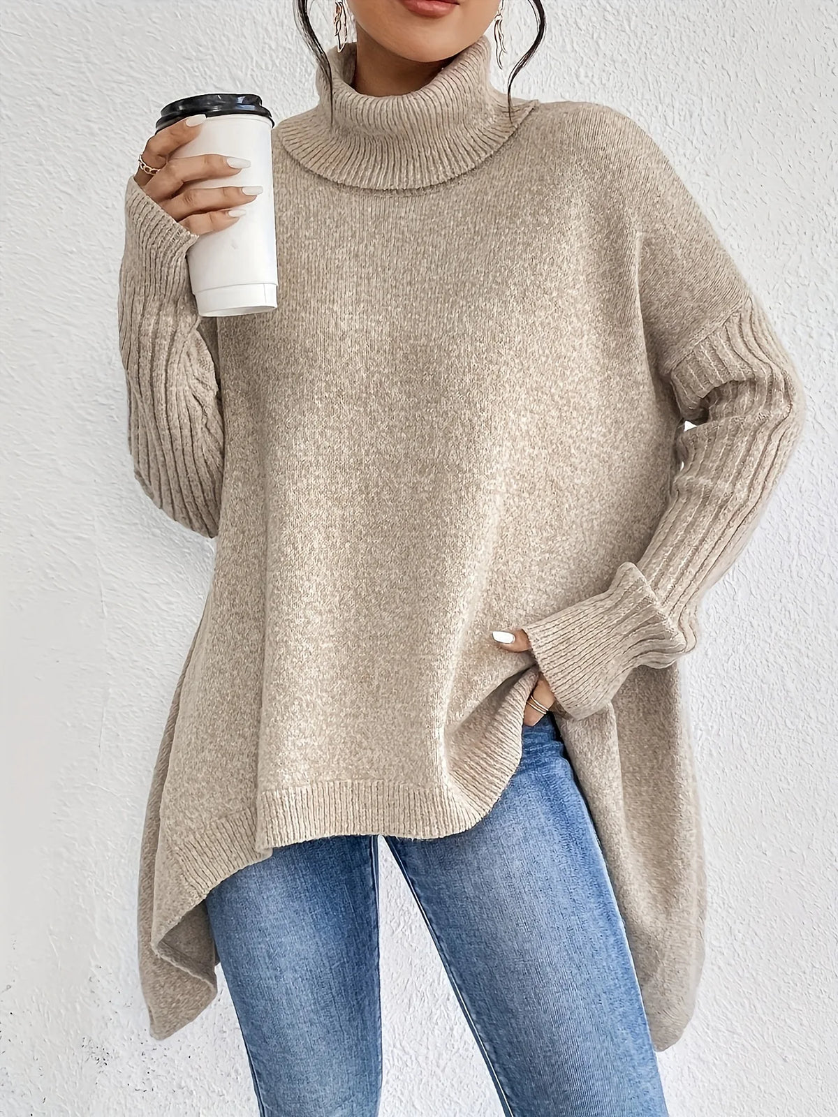 Kirsty | Oversized damescoltrui van kasjmier