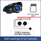 Bluetooth motorrijdershelm camera 1080P HD